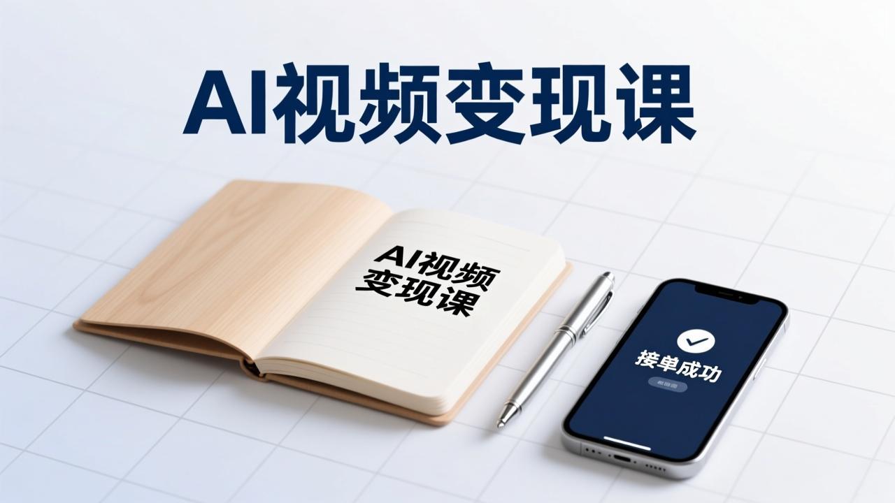 AI视频变现课，学完即可创作短片、接商单，实现副业增收，单项目报价可达千元-项目创薪