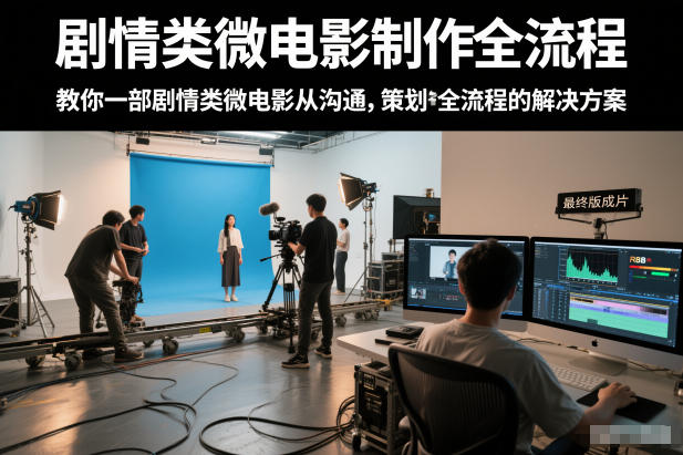 剧情类微电影制作全流程，教你一部剧情类微电影从沟通，策划到拍摄制作全流程的解决方案-项目创薪