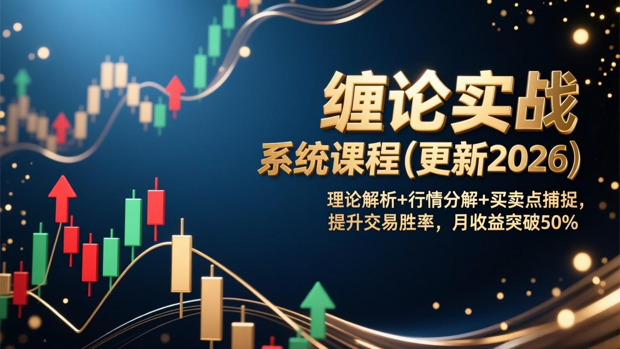 缠论实战系统课程(更新2026-项目创薪