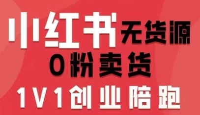 小红书无货源0粉电商课，开店准备、选品策略、笔记撰写、视频剪辑、数据分析、账号打造、资料文档(更新26年3月)-项目创薪