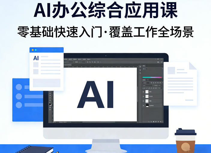 AI办公综合应用课，零基础快速入门，覆盖了工作中各种应用场景-项目创薪